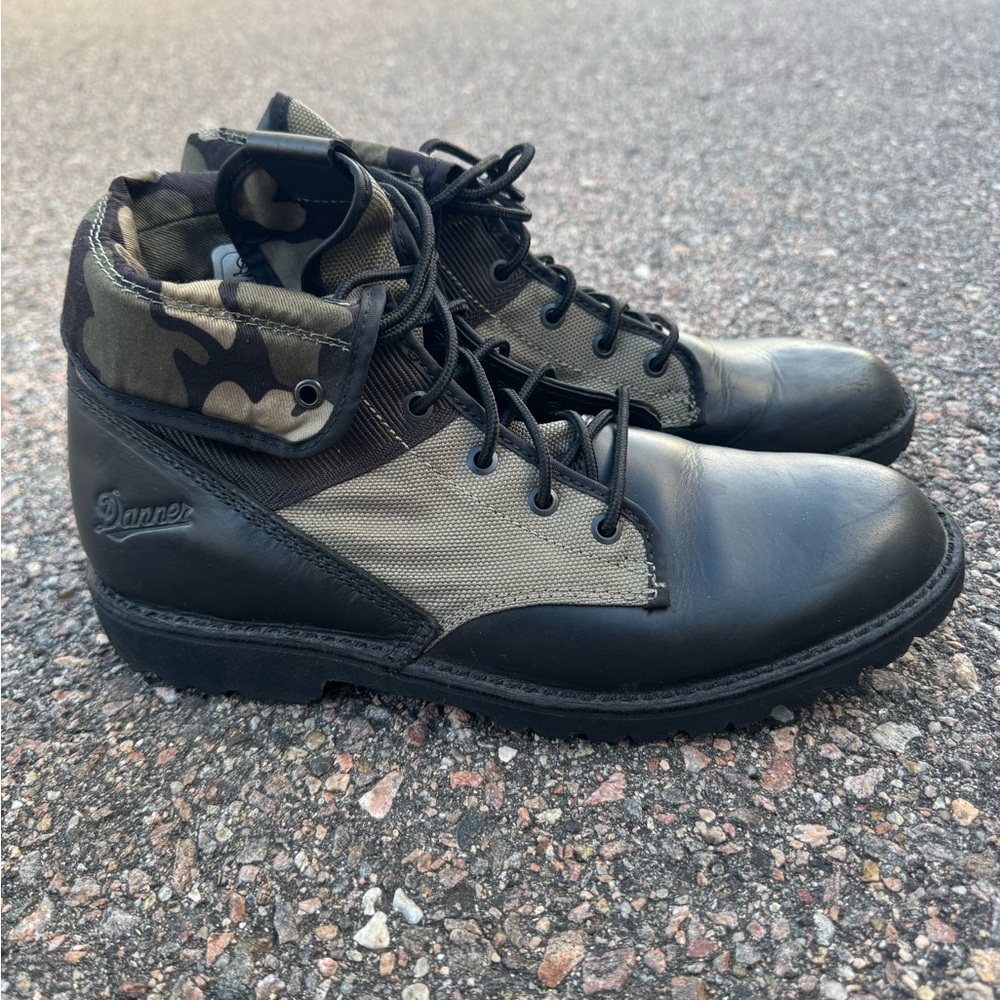 Danner Black and Green Men's Boots